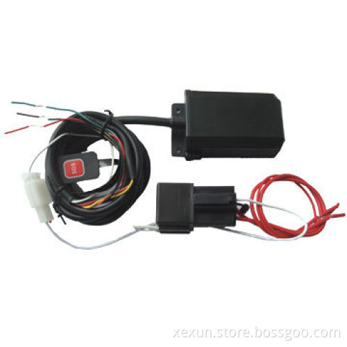 Motorcycle GPS tracker, vehicle tracking system remote cut-off engine and oil